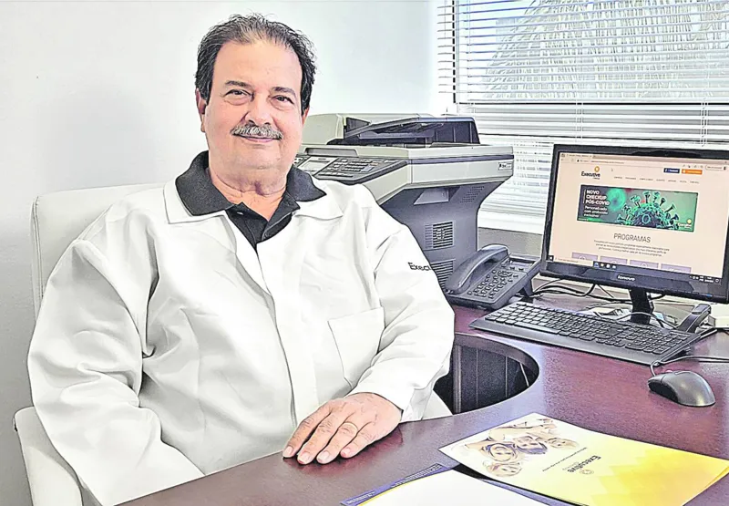 Sergio Gomes Serpa, nefrologista e clínico geral, diz que o check-up  anual  pode proporcionar uma vida mais longa