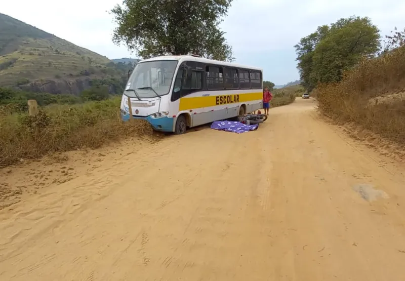 O ônibus seguia na rota Vila Nova do Bananal com direção a Baixo Guandu