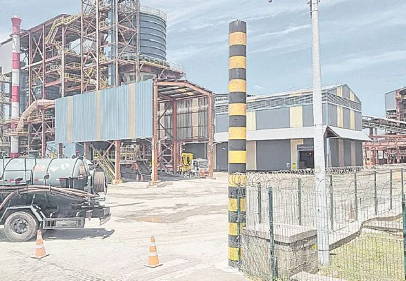 Unidade da Samarco em Ubu: empresa está em recuperação judicial e tem uma dívida de 50 bilhões de reais.