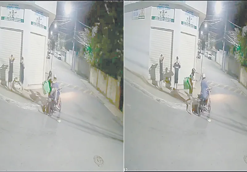 Bandidos se passaram por motoboys e assaltaram jovens em uma rua do bairro São Geraldo, em  Cariacica