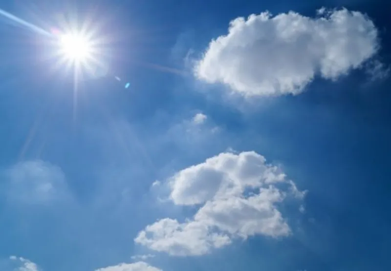 As temperaturas devem aumentar em todas as regiões capixabas e haverá predominância de sol durante todo o dia.