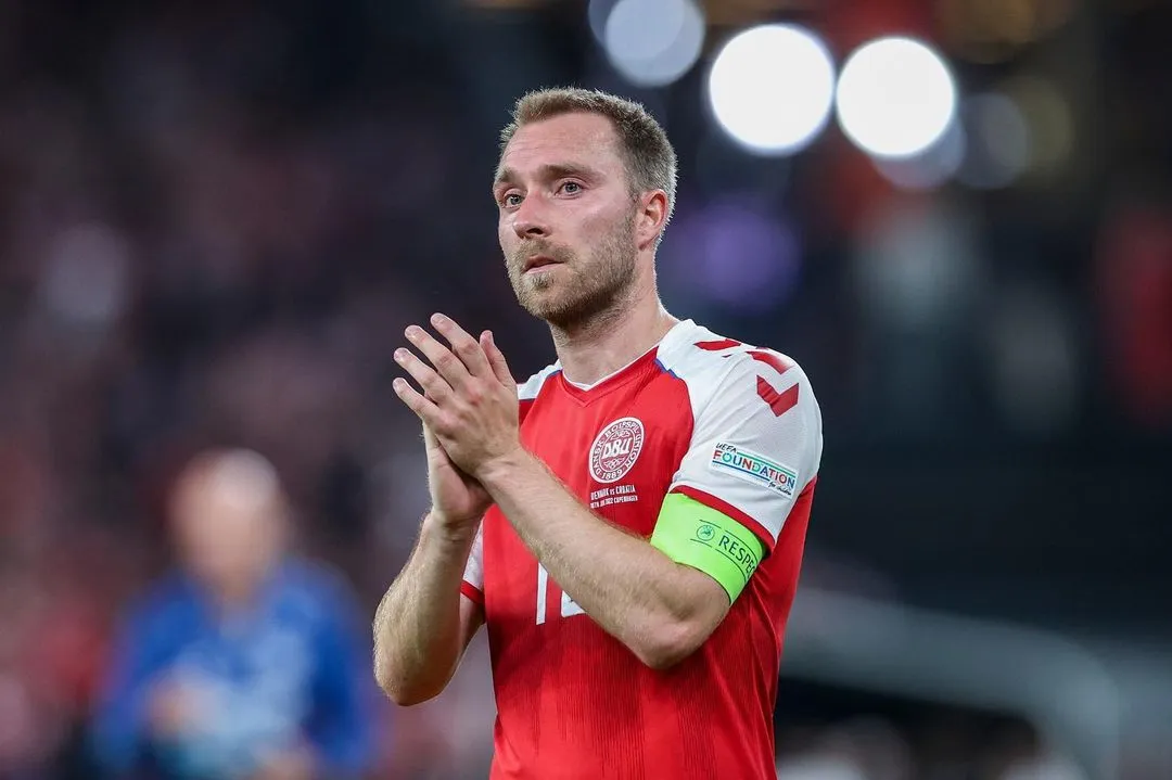 Imagem ilustrativa da imagem Eriksen é anunciado pelo Manchester United: 'Aqui é o lugar perfeito para mim'