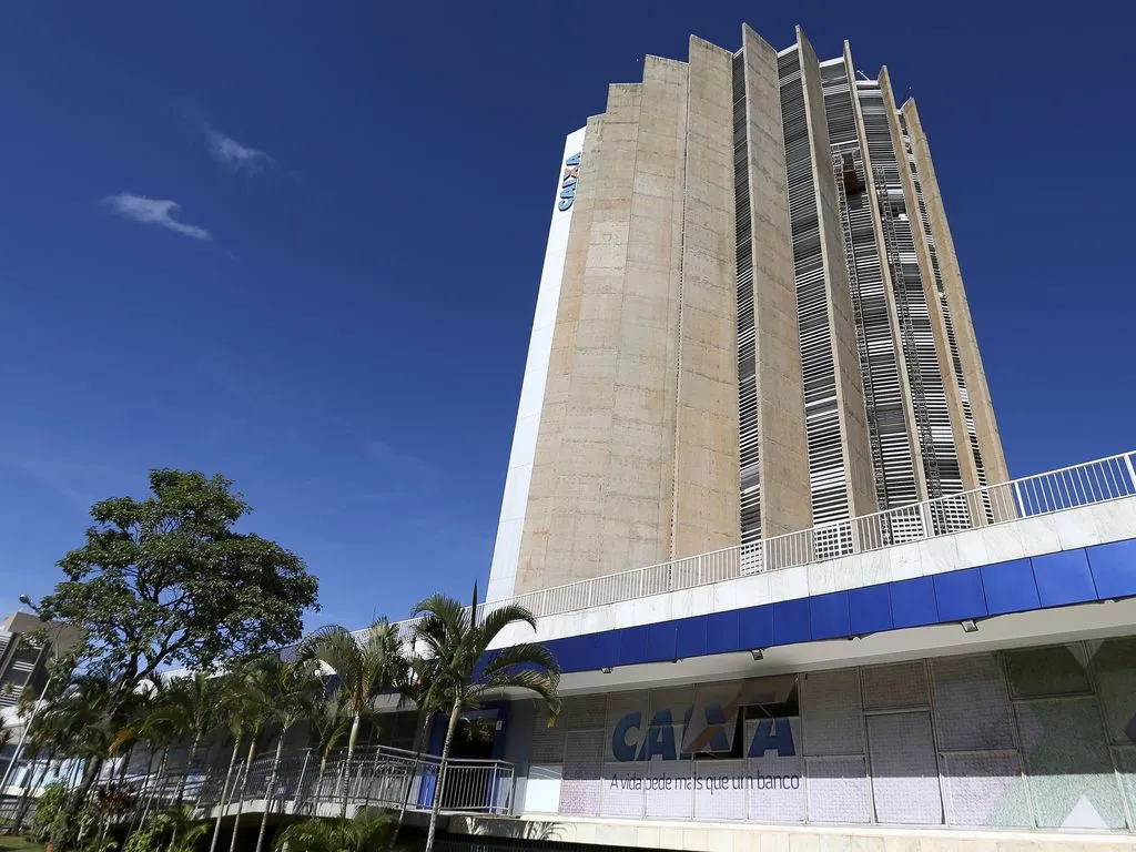 Edificio sede da Caixa Econômica Federal, em Brasília