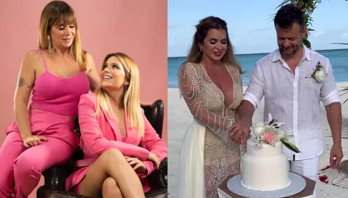 Imagem ilustrativa da imagem Viih Tube dá casamento surpresa para a mãe em Maldivas e foge do buquê