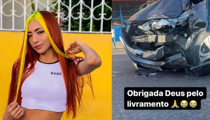 Imagem ilustrativa da imagem Ruivinha de Marte, que já gravou clipe com Anitta, sofre acidente de carro