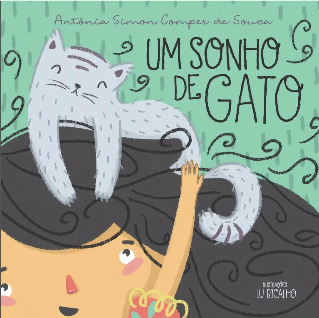 Imagem ilustrativa da imagem História de amor de menina de 9 anos por gato vira livro