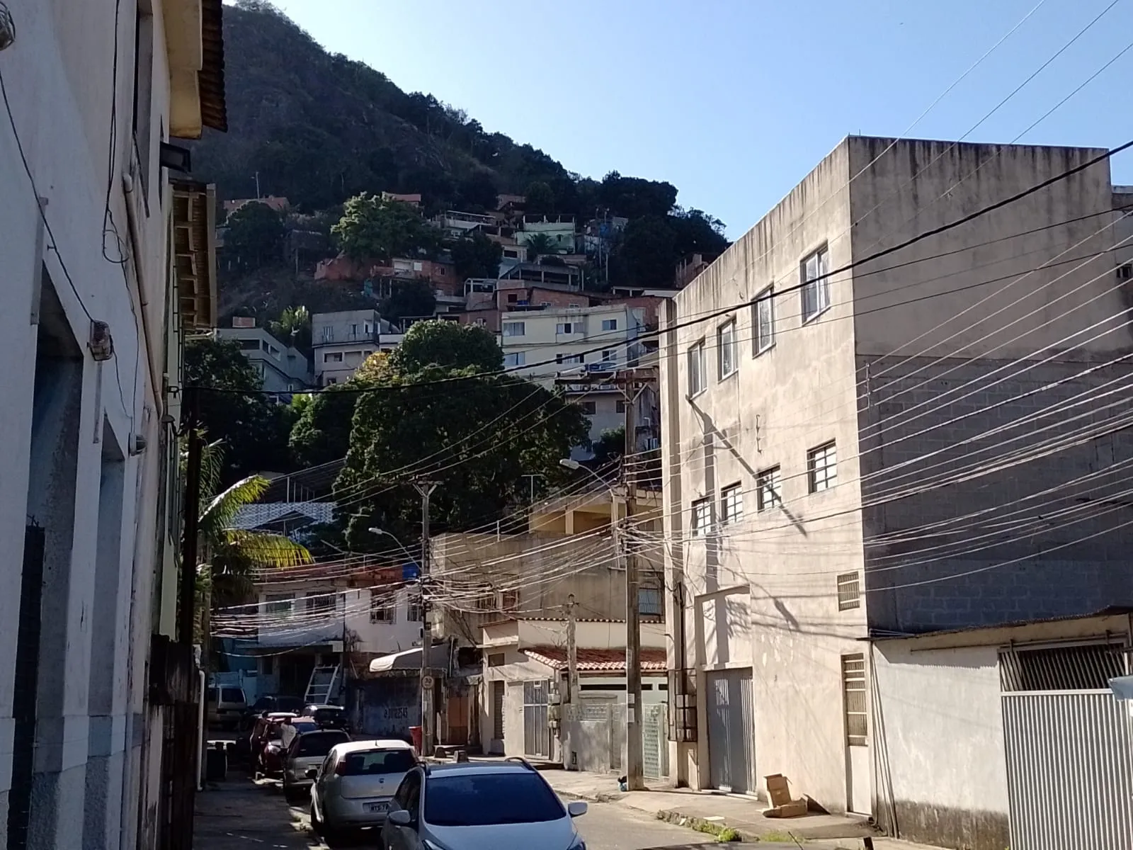 Vista do morro do São Benedito, em VItória