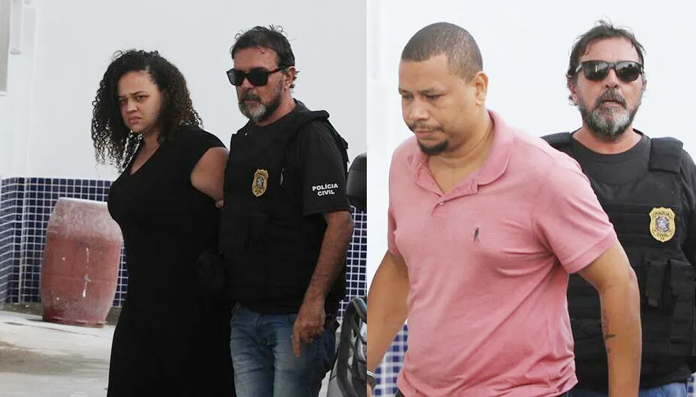 Karolina Teixeira da Silva e Maycon Milagre da Cruz estão presos desde o dia 6 de julho