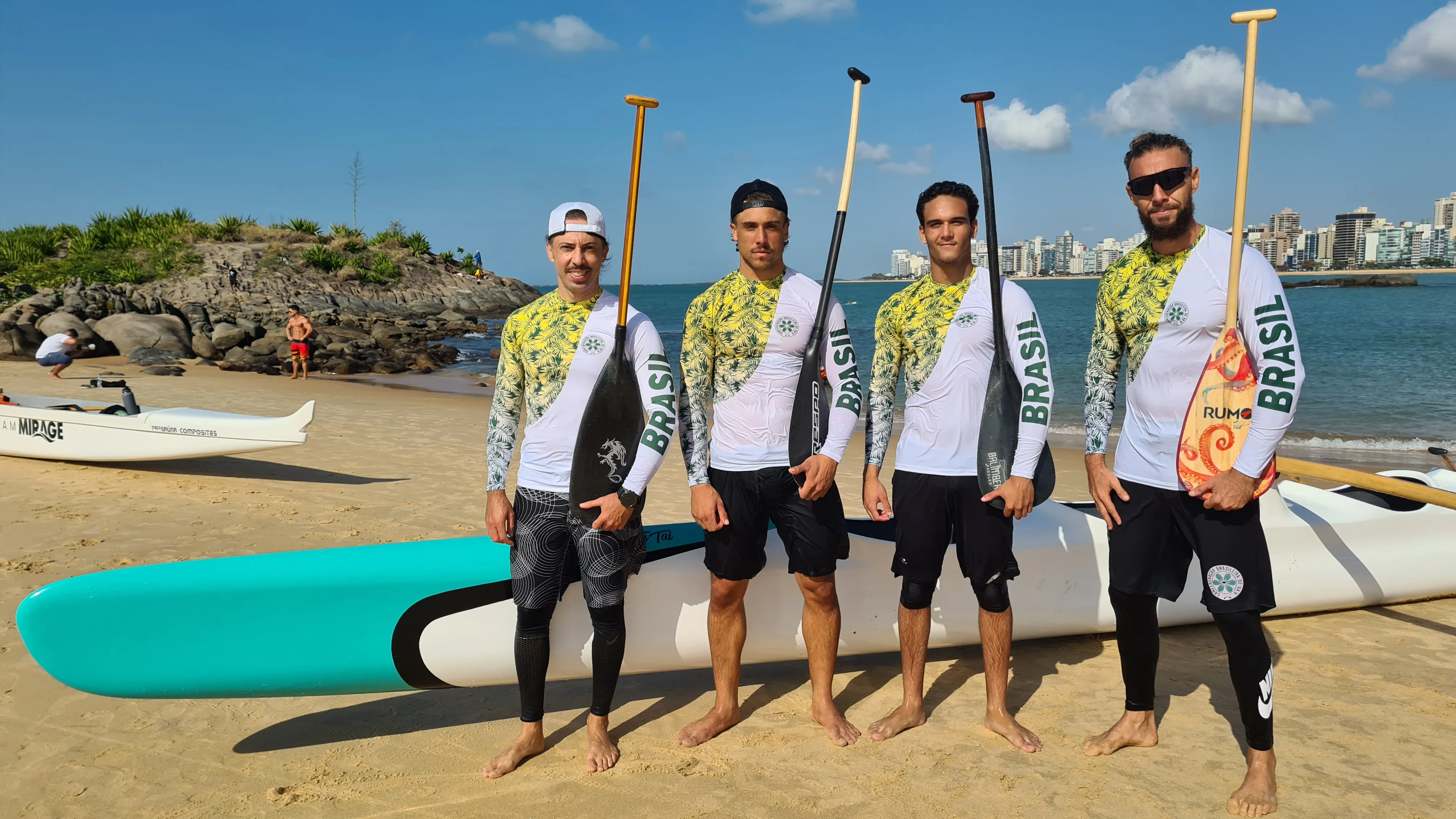 Imagem ilustrativa da imagem Equipe capixaba de canoa havaiana disputa mundial na Inglaterra