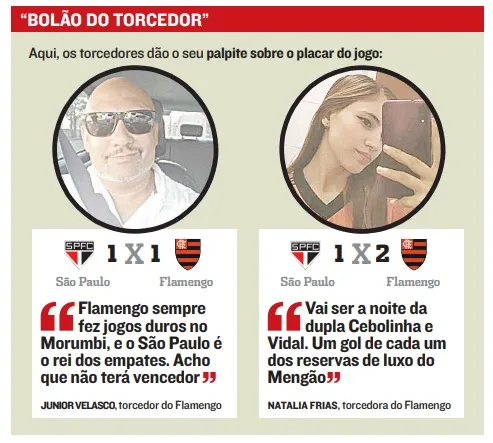 Imagem ilustrativa da imagem Com Vidal e Cebolinha, Flamengo coloca "reservas" em campo contra o São Paulo