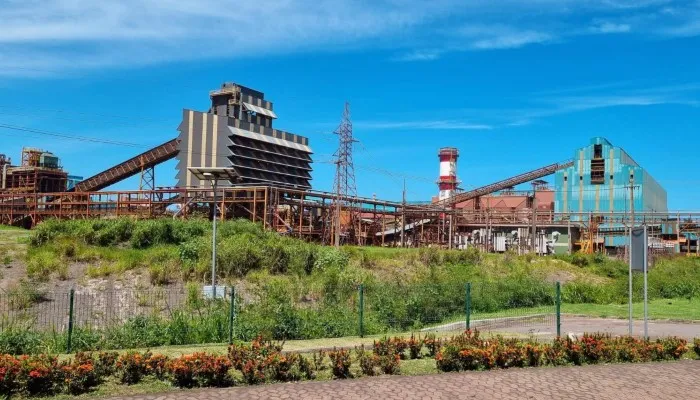 Planta da Samarco em Anchieta: empresa vai ativar novo mineroduto, o que “vai criar empregos e oportunidades de negócios”, nas palavras de um diretor