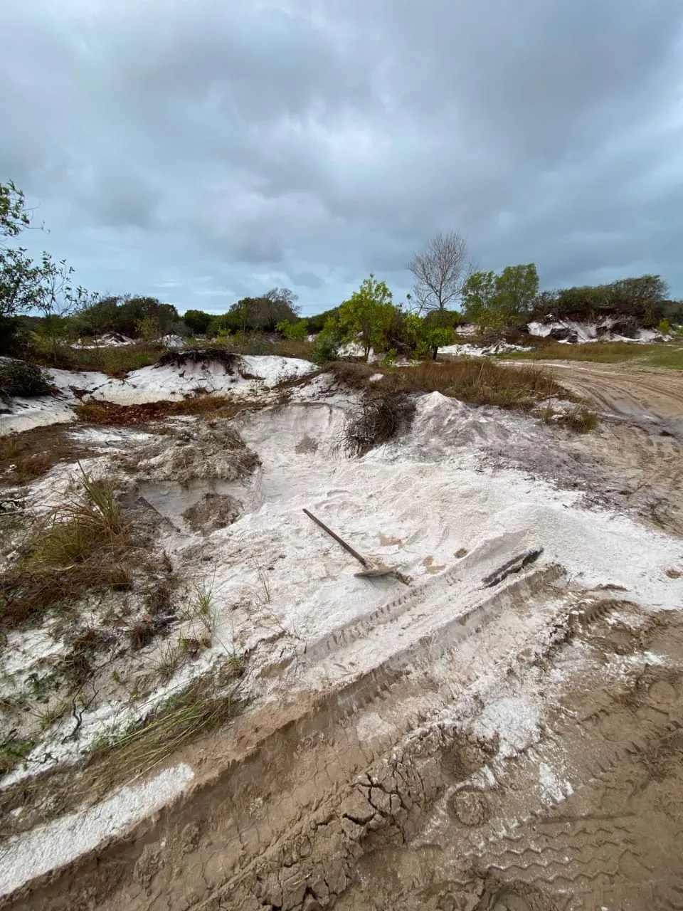 Imagem ilustrativa da imagem Dois homens são presos por extração ilegal de areia em parque ambiental