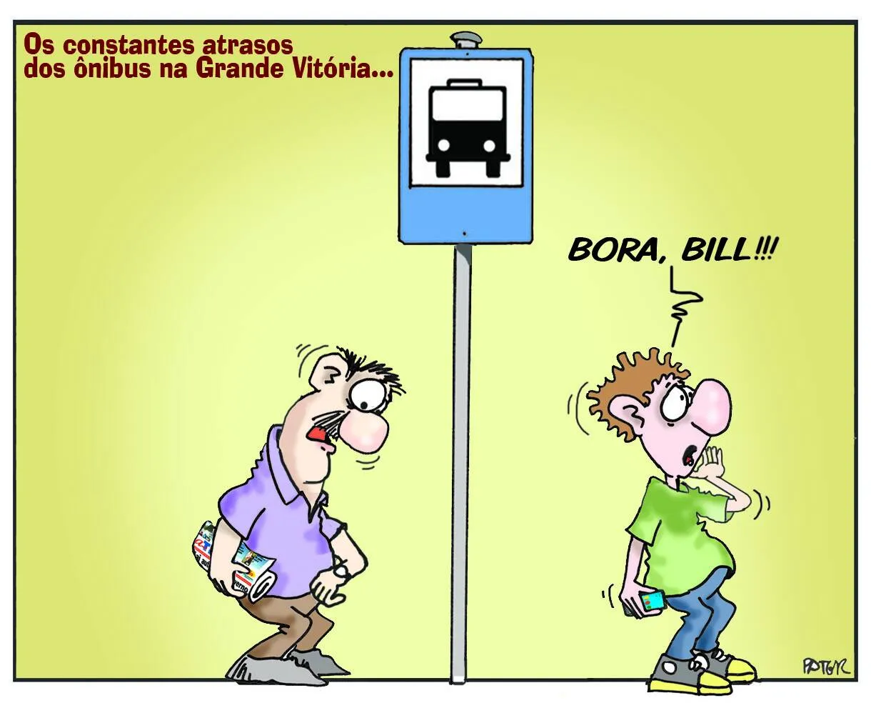 Imagem ilustrativa da imagem Os constantes atrasos dos ônibus na Grande Vitória