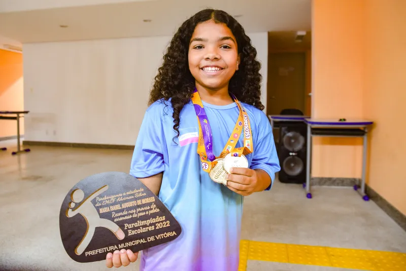 Imagem ilustrativa da imagem Capixaba ganha duas medalhas de ouro e é recordista em paralimpíada regional