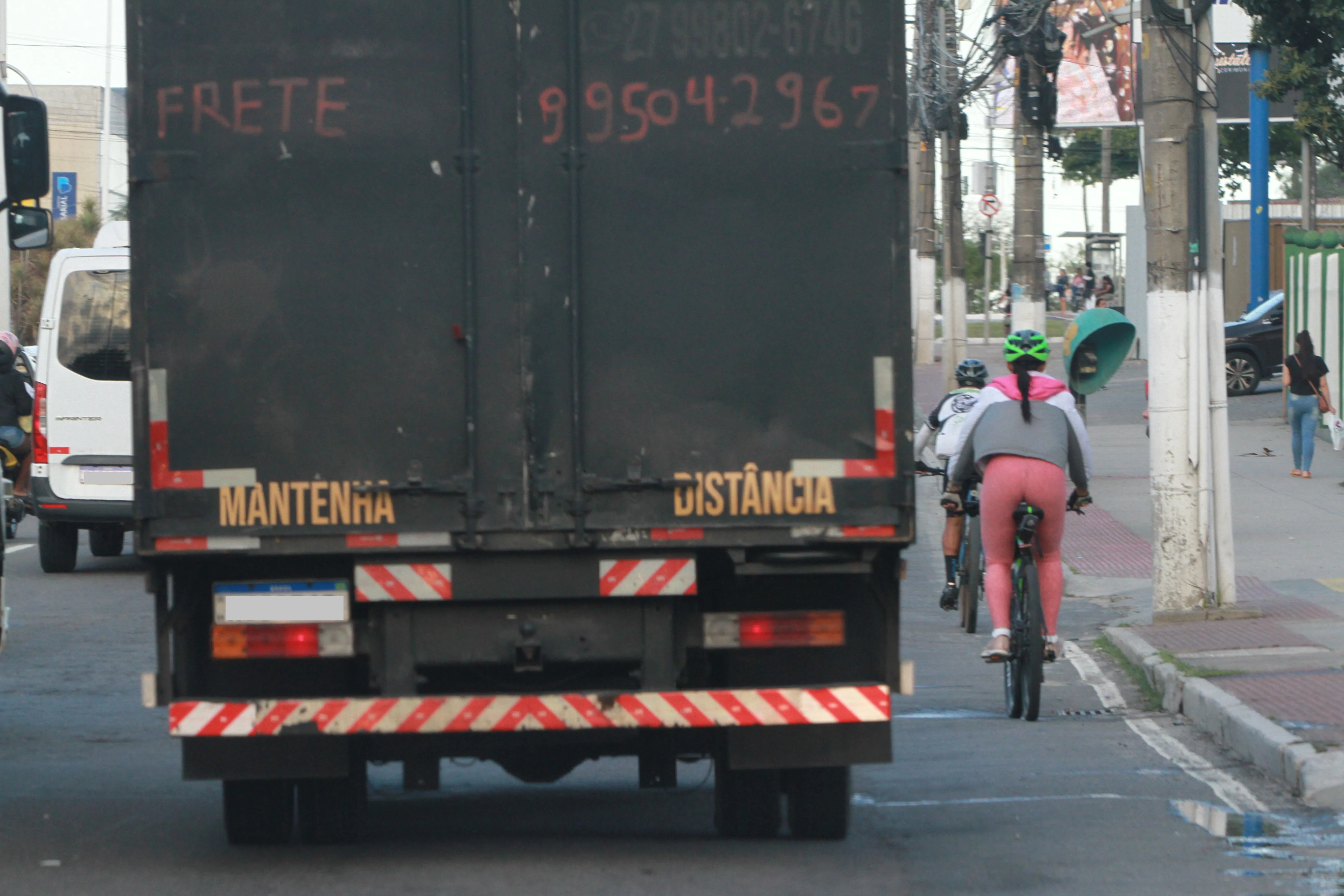 Imagem ilustrativa da imagem Obstáculos revoltam ciclistas na Serra
