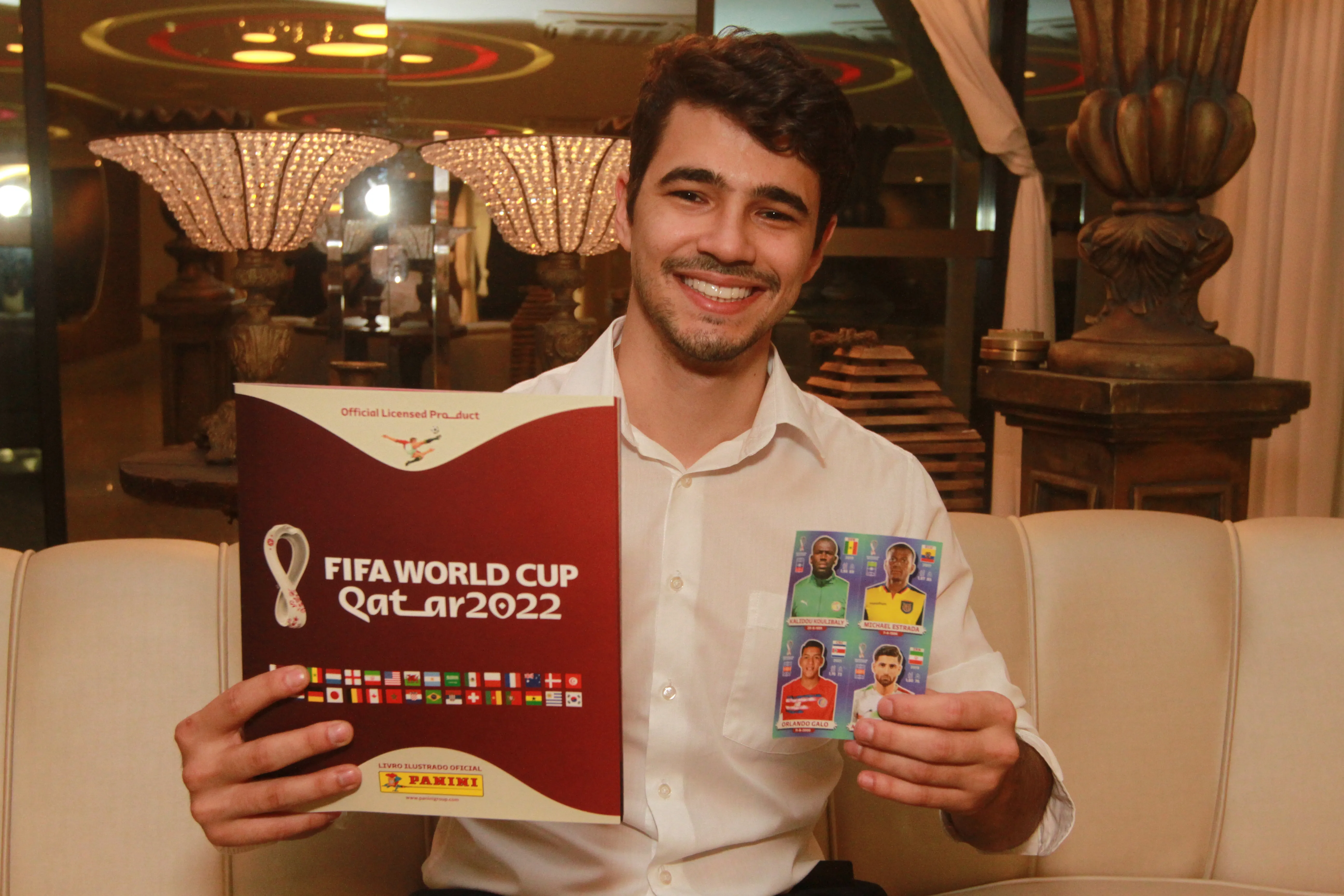 Imagem ilustrativa da imagem Sucesso na promoção do álbum de figurinhas da Copa