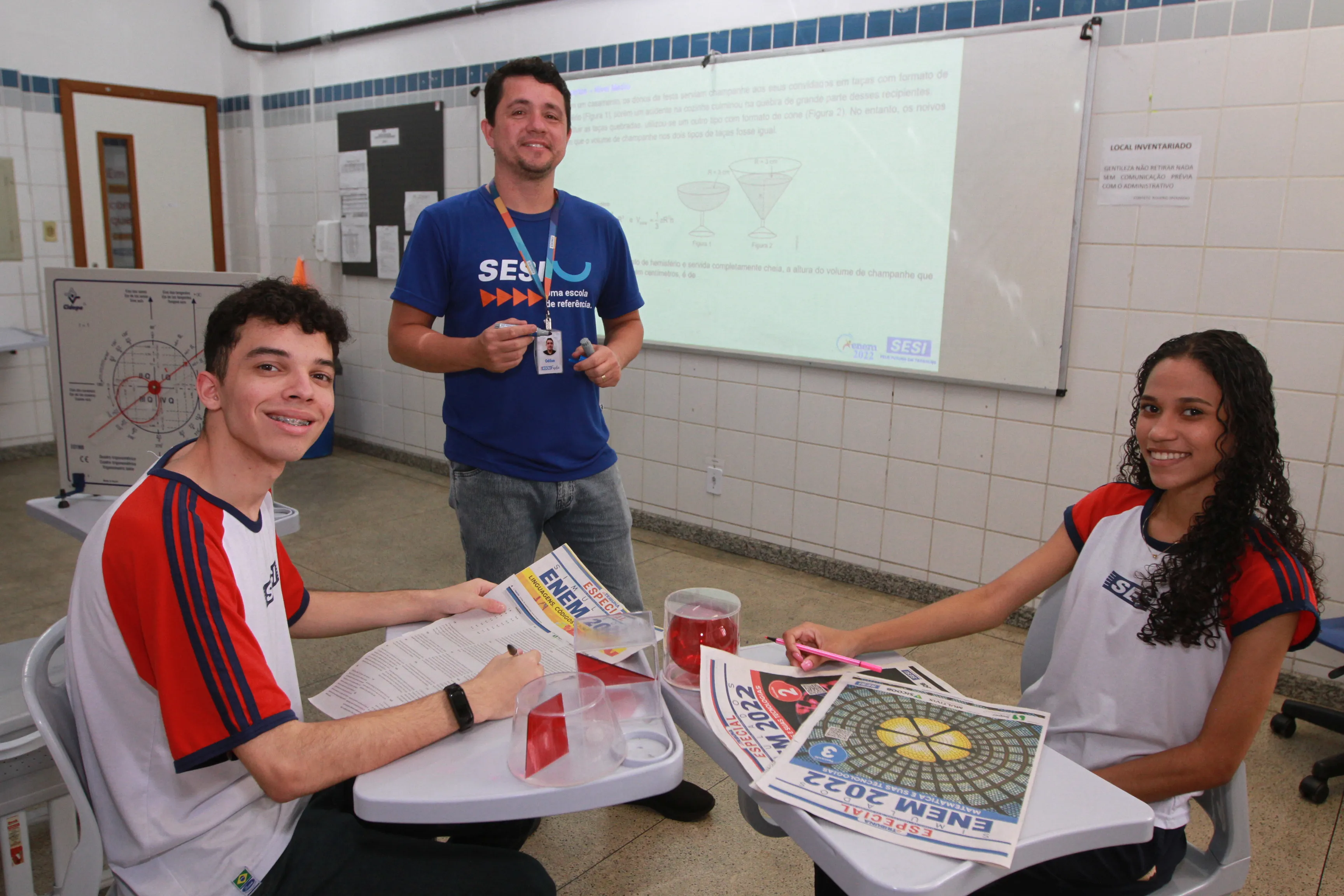 Imagem ilustrativa da imagem Preparação para o Enem com questões de Matemática