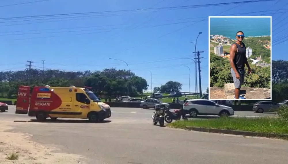 Imagem ilustrativa da imagem Motociclista morre e duas pessoas ficam feridas em acidente em Vila Velha