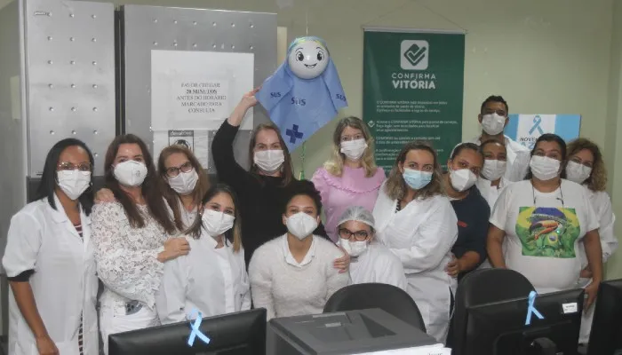 Imagem ilustrativa da imagem Mascote da Copa conquista pacientes de unidade de saúde