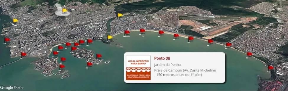 Imagem ilustrativa da imagem Maioria das praias da Grande Vitória está imprópria para banho