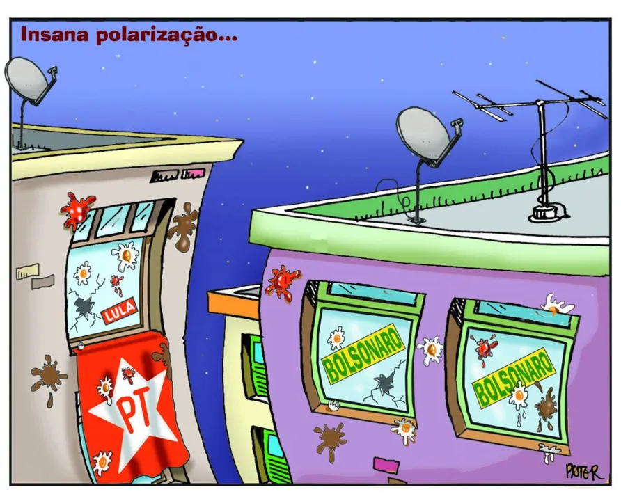Imagem ilustrativa da imagem Insana polarização....