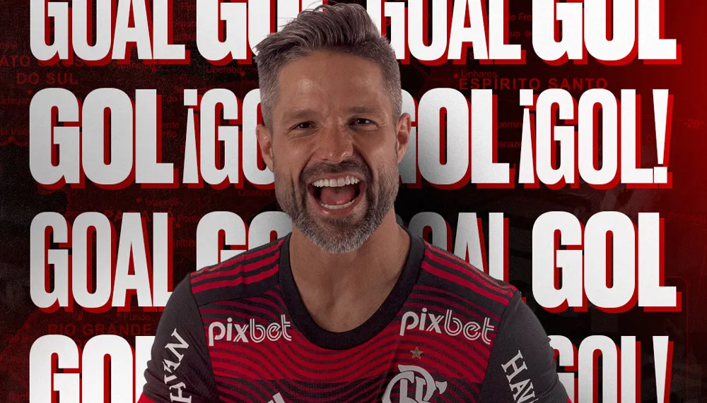 Imagem ilustrativa da imagem Com gol de Diego, Flamengo bate o Coritiba em Brasília