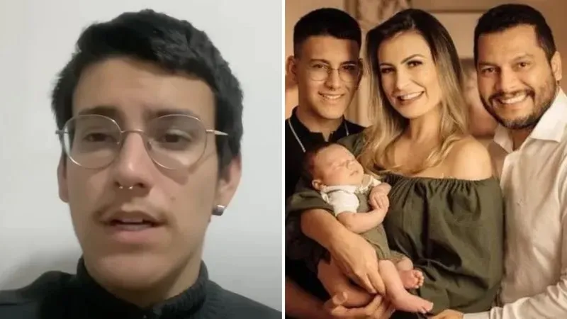 Imagem ilustrativa da imagem Andressa Urach vai ao hospital com dores no peito após estresse com filho