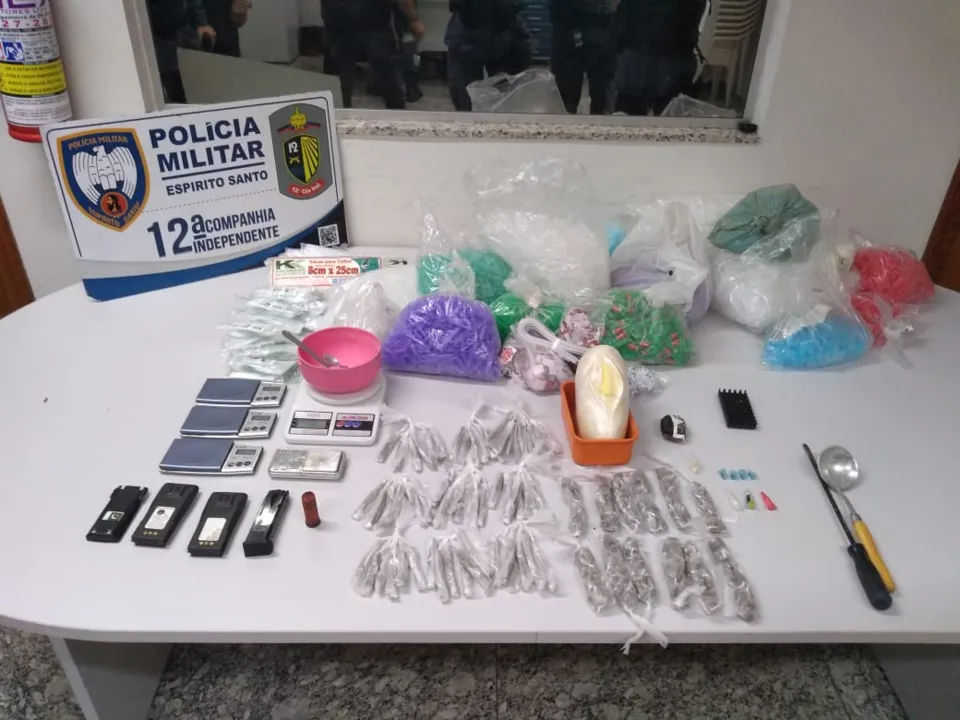 Imagem ilustrativa da imagem Drogas são apreendidas pela Polícia Militar em Vitória