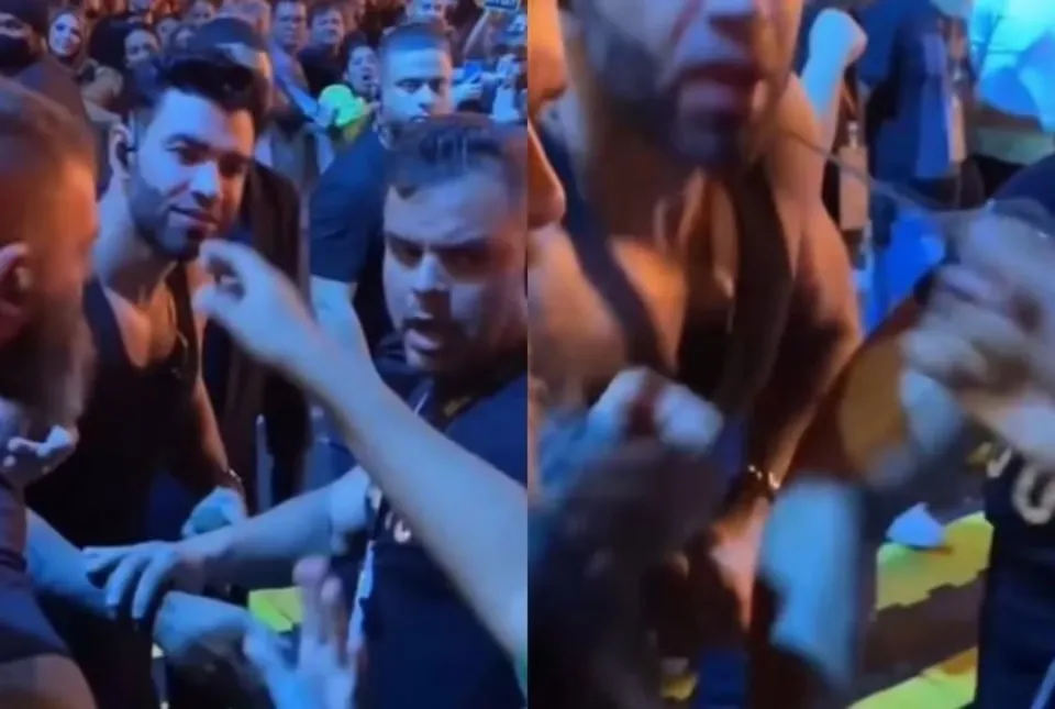 Imagem ilustrativa da imagem VÍDEO| Guttavo Lima tem colar arrancado por fã em show no Maranhão