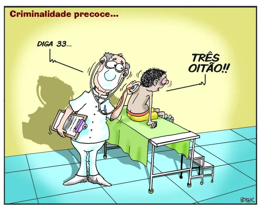 Imagem ilustrativa da imagem Criminalidade precoce...
