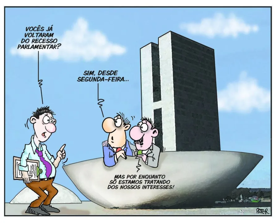 Imagem ilustrativa da imagem Recesso parlamentar...