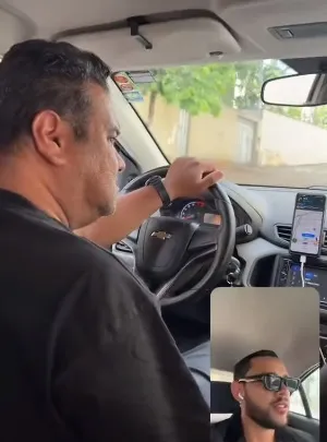 Imagem ilustrativa da imagem Personal Trainer viraliza ao imitar Gusttavo Lima em corridas de aplicativo