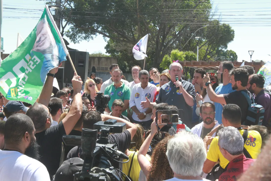 Imagem ilustrativa da imagem No ES, Ciro Gomes fala em elevar educação a uma das 10 melhores do mundo