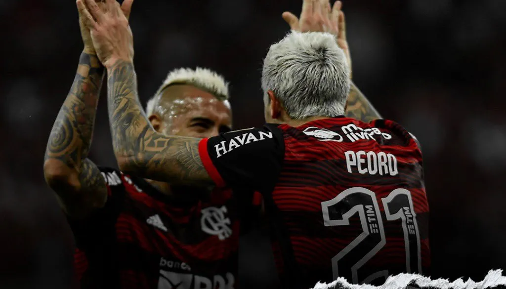 Imagem ilustrativa da imagem Flamengo vence o Velez de virada e está na final da Libertadores 2022