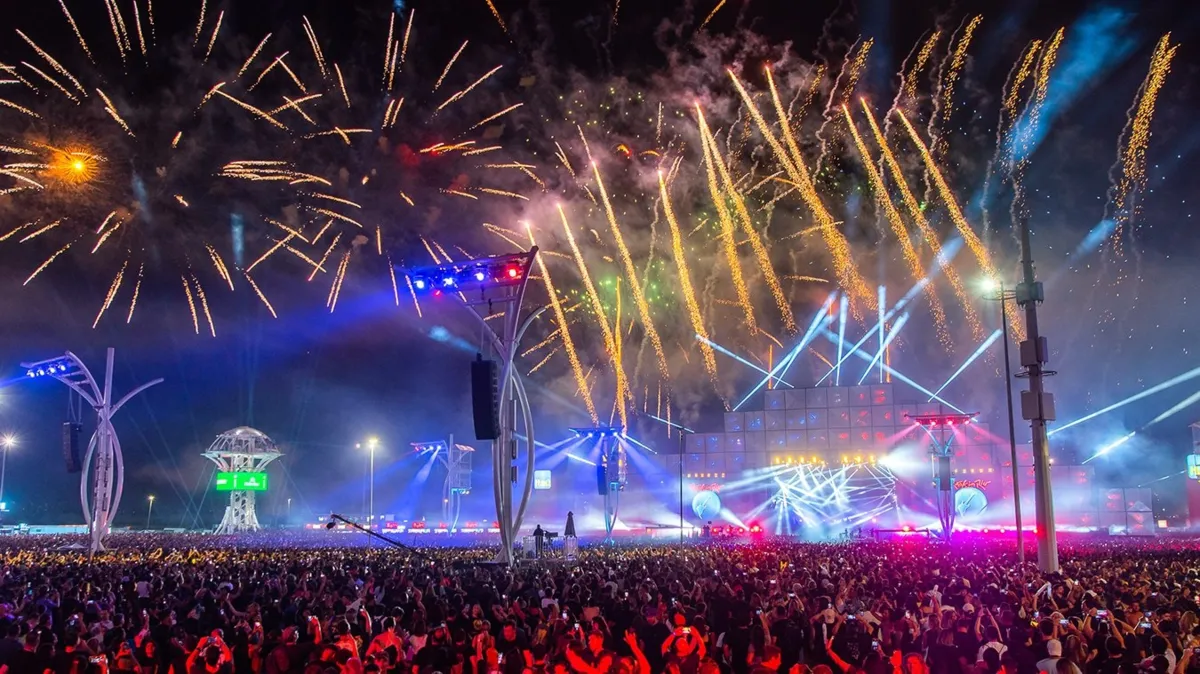 Imagem ilustrativa da imagem Rock in Rio: redentor, Green Day faz, até aqui, o melhor espetáculo do festival