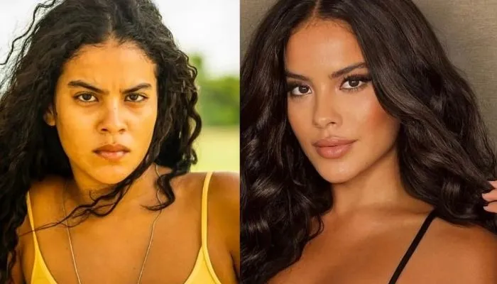 Imagem ilustrativa da imagem Bella Campos, atriz de 'Pantanal', revela ter sido mordida por um jacaré