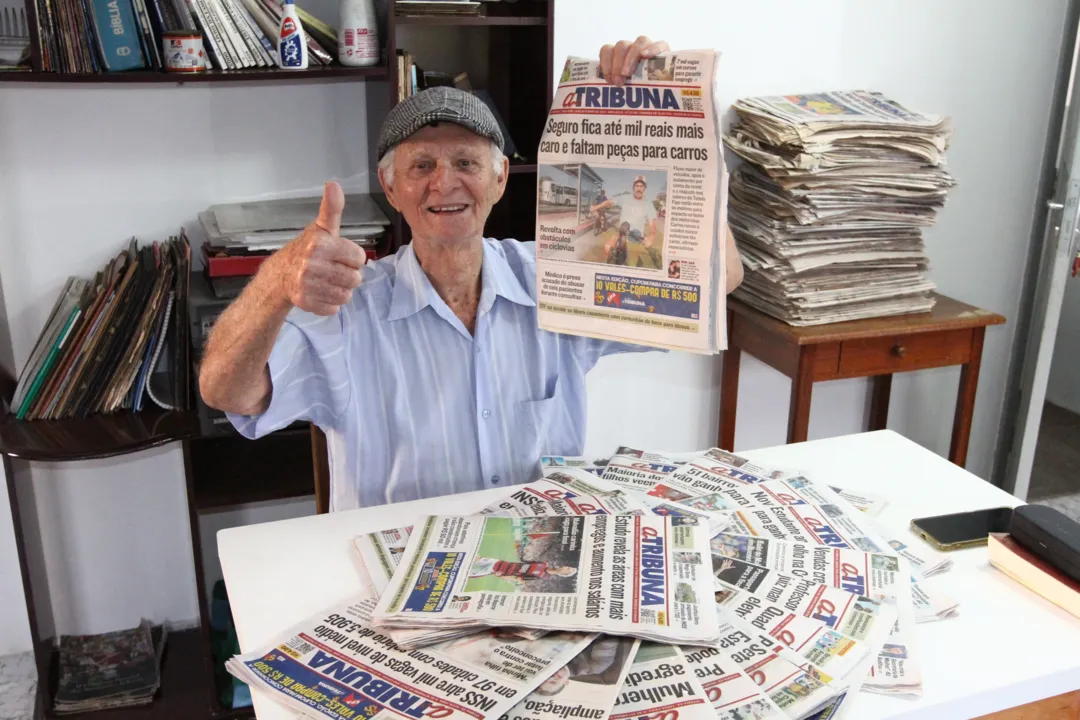 Imagem ilustrativa da imagem A Tribuna celebra 84 anos de história com leitores fiéis