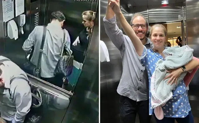 Imagem ilustrativa da imagem VÍDEO | Pai obstetra faz o parto da própria filha dentro do elevador de prédio