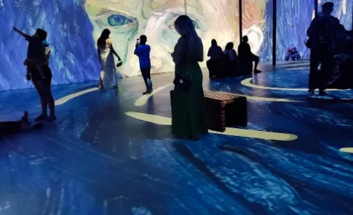 Imagem ilustrativa da imagem Exposição imersiva sobre Van Gogh estreia em Vitória