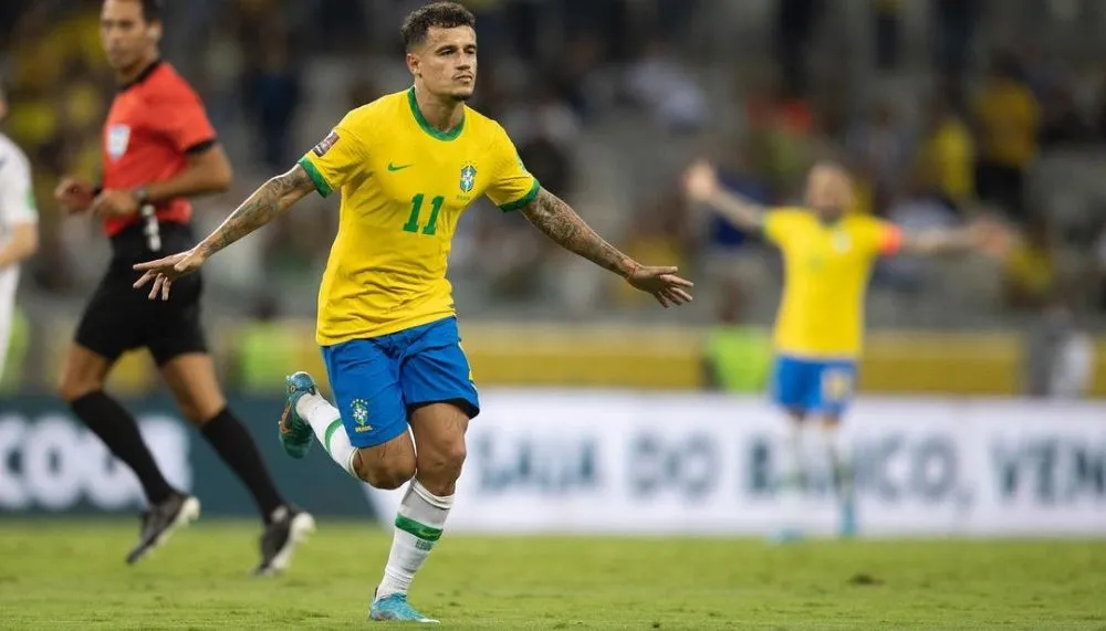 Imagem ilustrativa da imagem Philippe Coutinho se machuca e pode ficar fora da Copa