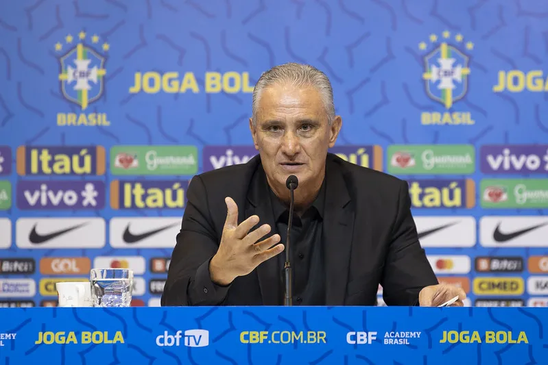 Imagem ilustrativa da imagem Tite apresenta nesta segunda os 26 convocados para a seleção. Veja onde assistir