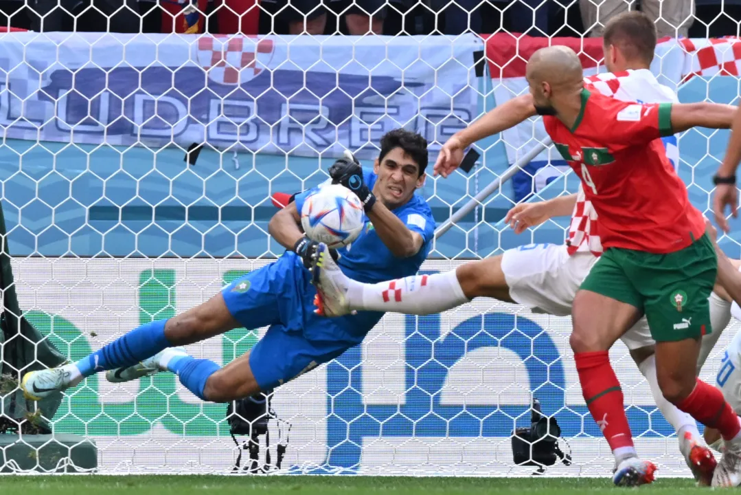 Imagem ilustrativa da imagem Marrocos e Croácia fazem jogo morno, e Copa tem terceiro empate sem gols