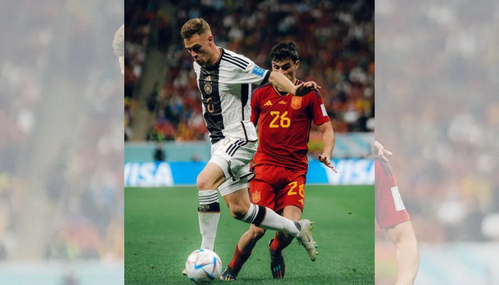 Imagem ilustrativa da imagem Alemanha consegue empate com a Espanha e continua viva na Copa