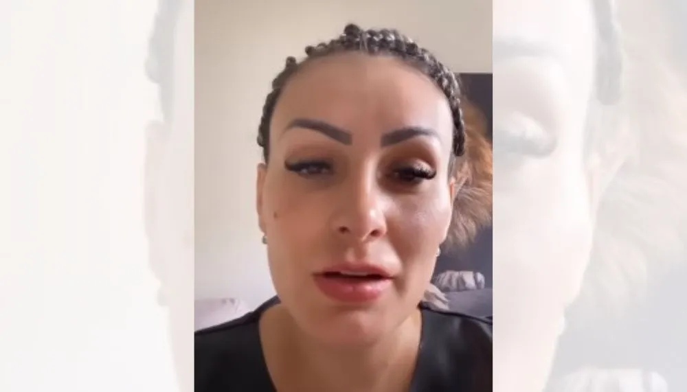 Imagem ilustrativa da imagem Andressa Urach desmente marido e explica por qual motivo precisou ser internada