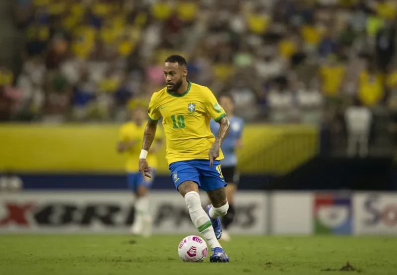 Neymar é o camisa 10 da seleção brasileira