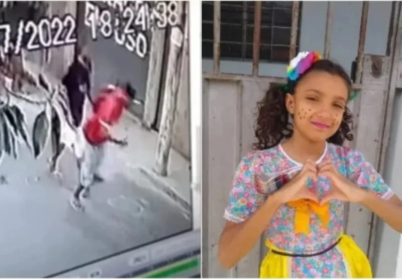 Bárbara Vitória, de 10 anos, saiu para comprar pão no último domingo (2) e desapareceu, em Ribeirão das Neves, região metropolitana de BH