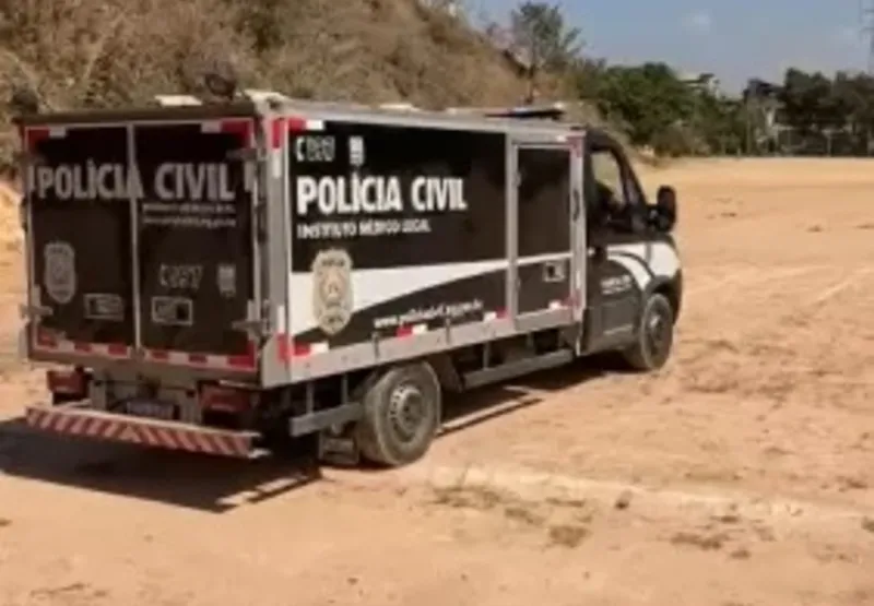 Corpo de criança encontrado em Ribeirão das Neves foi levado para o Instituto Médico Legal