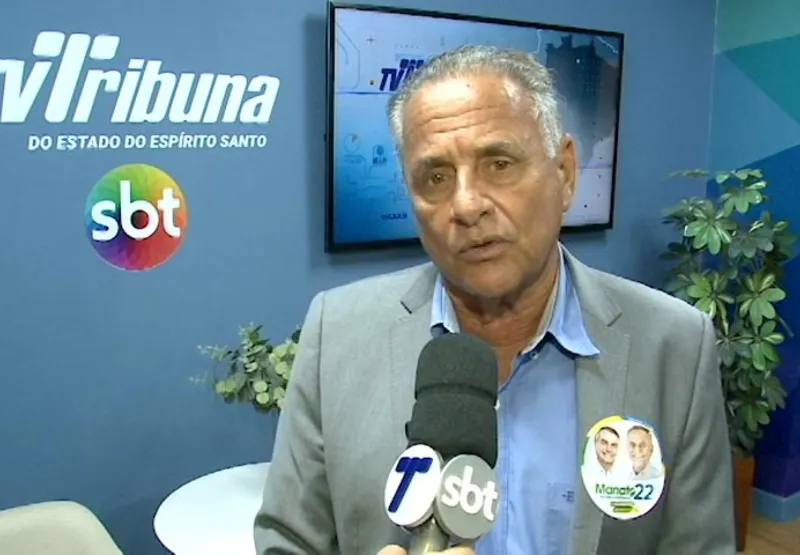 Candidato Carlos Manato disse que é um crime parar uma obra, já que o custo dela para o contribuinte é alto