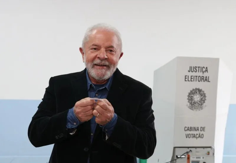 Lula (PT) durante votação