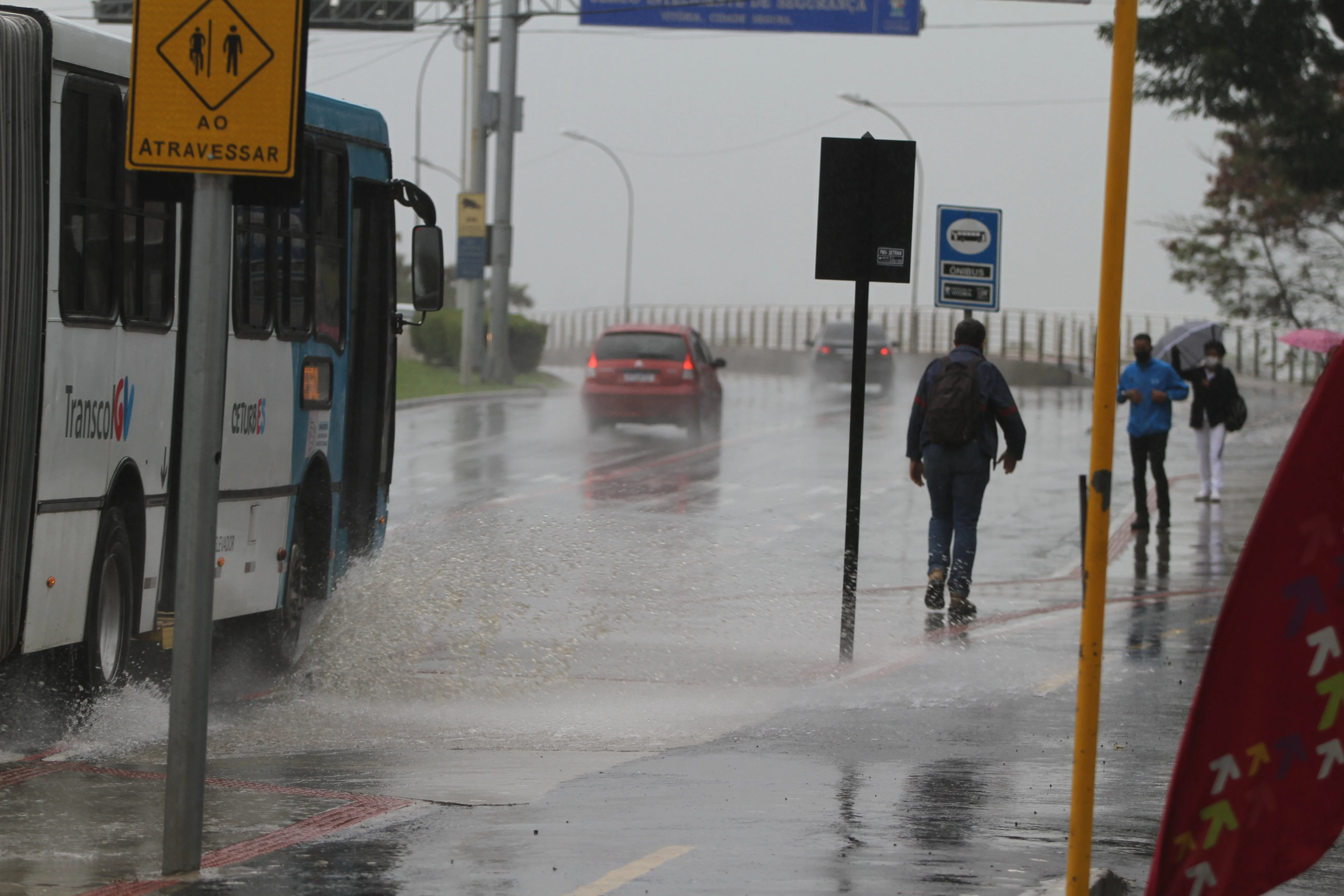 Imagem ilustrativa da imagem Vitória registra chuva acima da média em dezembro